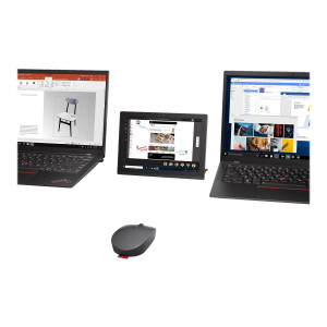 Lenovo Go Multi-device - Maus - optisch blau