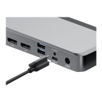 ALOGIC DX3 - Dockingstation - USB-C - 3 x DP - GigE - 135 Watt