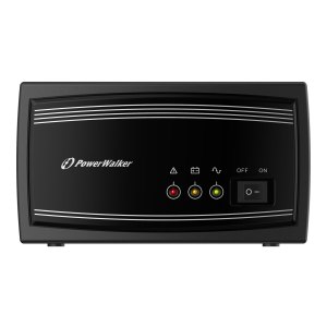 PowerWalker Inverter 650 SW FR - USV - AC 100 - 280V / 190 - 260 V - 325 Watt - 650 VA - ohne Batterie - Ausgangsanschlüsse: 1