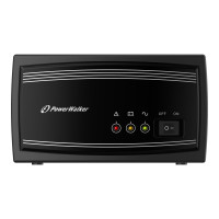 PowerWalker Inverter 650 SW FR - USV - AC 100 - 280V / 190 - 260 V - 325 Watt - 650 VA - ohne Batterie - Ausgangsanschlüsse: 1