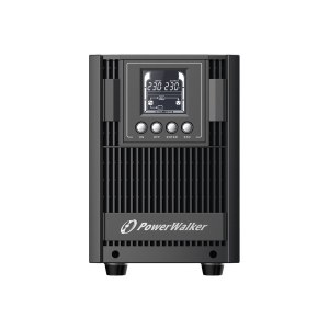 PowerWalker VFI 2000 AT FR - UPS - CA 80-300 V - 1800 Watt - 2000 VA - 9 Ah - RS-232, USB - Connessioni di uscita: 4