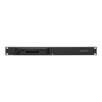 Rackmount.IT RM-AP-T1 - Kit di montaggio su rack - Nero, RAL 9004 - 1U - 48,3 cm (19") - per Apple Mac mini