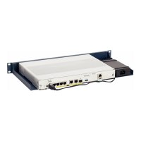 Rackmount.IT CISRACK RM-CI-T9 - Netzwerk-Einrichtung - Rack montierbar - Metallisch Blau - 1U - 48.3 cm (19") - für Cisco Integrated Services Router 1111, 1112, 1113, 1116, 1117, 1118