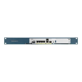 Rackmount.IT CISRACK RM-CI-T10 - Netzwerk-Einrichtung - Rack montierbar - Metallisch Blau - 1U - 48.3 cm (19") - für Cisco Integrated Services Router 1100, 1101, 1109, 1111