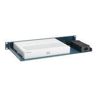 Rackmount.IT CISRACK RM-CI-T10 - Netzwerk-Einrichtung - Rack montierbar - Metallisch Blau - 1U - 48.3 cm (19") - für Cisco Integrated Services Router 1100, 1101, 1109, 1111