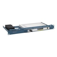 Rackmount.IT CISRACK RM-CI-T11 - Netzwerk-Einrichtung - Rack montierbar - Metallisch Blau - 1U - 48.3 cm (19") - für Cisco Integrated Services Router 11XX