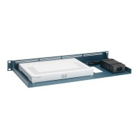 Rackmount.IT CISRACK RM-CI-T11 - Netzwerk-Einrichtung - Rack montierbar - Metallisch Blau - 1U - 48.3 cm (19") - für Cisco Integrated Services Router 11XX