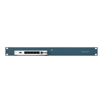 Rackmount.IT CISRACK RM-CI-T12 - Netzwerk-Einrichtung - Rack montierbar - Metallisch Blau - 1U - 48.3 cm (19") - für Cisco Meraki Go GX20