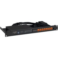 Rackmount.IT RM-SW-T10. Typ: Montageschelle, Produktfarbe: Schwarz, Rack-Kapazität: 1U. Breite: 482 mm, Tiefe: 217 mm, Höhe: 44 mm. Verpackungsbreite: 520 mm, Verpackungstiefe: 270 mm, Verpackungshöhe: 80 mm. Mitgelieferte Kabel: LAN (RJ-45), Kupplungstyp