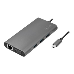 LogiLink Docking station - USB-C 3.2 Gen 1 - VGA, HDMI