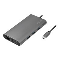 LogiLink - Dockingstation - USB-C 3.2 Gen 1 - VGA, HDMI - GigE