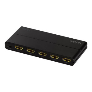 LogiLink - Splitter video/audio - 4 x HDMI - Desktop