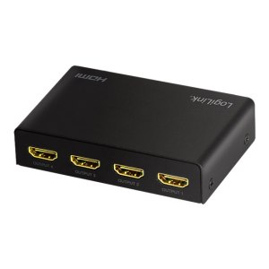 LogiLink - Video-/Audio-Splitter - 4 x HDMI - Desktop