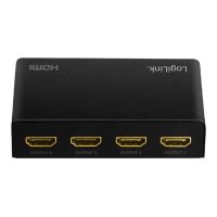 LogiLink - Video-/Audio-Splitter - 4 x HDMI - Desktop