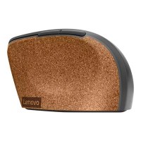 Lenovo Go - Mouse - ergonomico - ottico blu - 6 pulsanti - senza fili - 2.4 GHz - ricevitore wireless (USB)