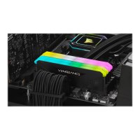 CORSAIR Vengeance RGB RS - DDR4 - Kit - 32 GB: 2 x 16 GB - DIMM 288-PIN - 3600 MHz / PC4-28800 - CL18 - 1.35 V - ungepuffert - non-ECC - Schwarz