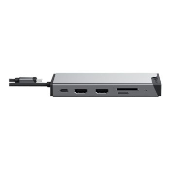 ALOGIC DV3 - Mini-Dock - USB-C - VGA, 2 x HDMI - GigE