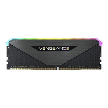 CORSAIR Vengeance RGB RT - DDR4 - Kit - 32 GB: 2 x 16 GB - DIMM 288-PIN - 4600 MHz / PC4-36800 - CL18 - 1.5 V - ungepuffert - non-ECC - Schwarz