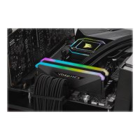 CORSAIR Vengeance RGB RT - DDR4 - Kit - 32 GB: 2 x 16 GB - DIMM 288-PIN - 4600 MHz / PC4-36800 - CL18 - 1.5 V - ungepuffert - non-ECC - Schwarz