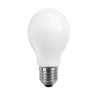 Segula 55247. Potenza lampada: 6,5 W, Potenza equivalente lampadina: 45 W, Tipo di attacco: E27, Potenza luminosa: 550 lm, Colore della luce: Bianco caldo, Angolo di irradiazione: 330°, Indice di resa cromatica (CRI): 90