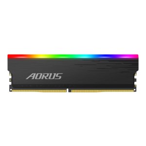 AORUS RGB - DDR4 - Kit - 16 GB: 2 x 8 GB - DIMM 288-PIN - 3733 MHz / PC4-29800 - CL18 - 1.4 V - ungepuffert - non-ECC - Grau - mit 2 x Exclusive RGB Infused Demo Module