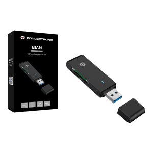 Conceptronic BIAN - Kartenleser (SD, microSD) - USB 3.0