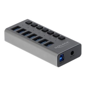 Delock Hub - 7 x SuperSpeed USB 3.0 - Desktop