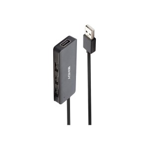 Hub Lindy - 4 x USB 2.0 - Desktop