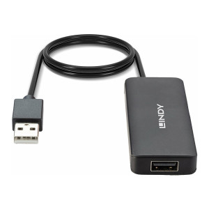 Hub Lindy - 4 x USB 2.0 - Desktop