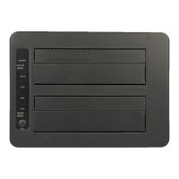 Delock HDD-Dockingstation Schächte: 2 - SATA 6Gb/s - USB 3.1 (Gen 2)