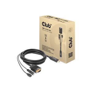 Club 3D Adapterkabel - HDMI, Mikro-USB Typ B (nur Strom)