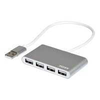 PORT Connect - Hub - 4 x USB 2.0 - Desktop