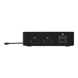 PORT connect USB-C 2X4K TRAVEL - Dockingstation - USB-C 3.1 Gen 2 - 2 x DP - GigE