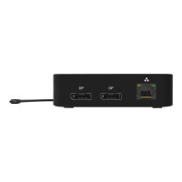 PORT connect USB-C 2X4K TRAVEL - Dockingstation - USB-C 3.1 Gen 2 - 2 x DP - GigE