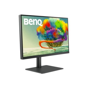 BenQ DesignVue PD2705U - LED-Monitor - 68.5 cm (27") - 3840 x 2160 4K UHD (2160p) @ 60 Hz - IPS - 350 cd/m² - 1200:1 - HDR10 - 5 ms - HDMI, DisplayPort, USB-C - Lautsprecher