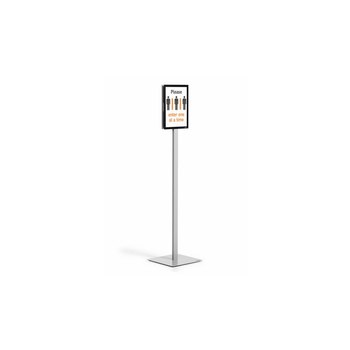 Durable INFO STAND BASIC A4 1 ST 501257 (501257). Produkttyp: Informationsstand, Format: A4, Material: Metall, Kunststoff. Breite: 305 mm, Höhe: 1315 mm