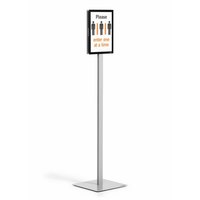 Durable INFO STAND BASIC A4 1 ST 501257 (501257). Produkttyp: Informationsstand, Format: A4, Material: Metall, Kunststoff. Breite: 305 mm, Höhe: 1315 mm