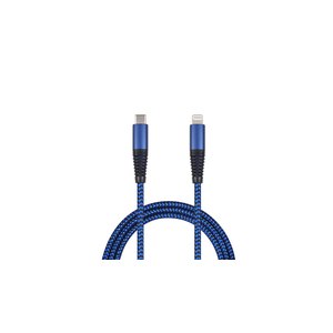 ACV 2GO 797196 - 1 m - USB C - Lightning - Blau