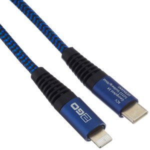 2GO 797196 - 1 m - USB C - Lightning - Blu