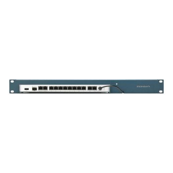 Rackmount.IT CISRACK RM-CI-T14 - Montagesatz für Netzwerkgeräte - Rack montierbar - Metallisch Blau - 1U - 48.3 cm (19") - für Cisco Meraki MX75