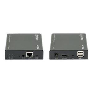 Manhattan 1080p HDMI KVM over IP Extender Kit, HDMI...