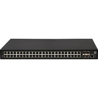 LevelOne Switch 48x GE GTL-5291 4x10GSFP+19" - Switch - 1 Gbps