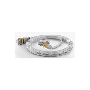 WANTEC Flat CAT6A FTP patch cable - 5 m - Cat6a - F/UTP...