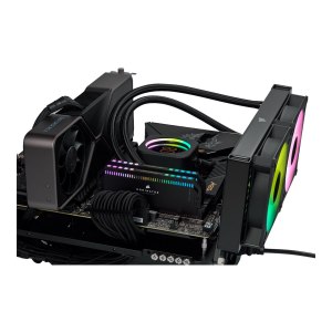 CORSAIR Dominator Platinum RGB - DDR5 - Kit - 32 GB: 2 x 16 GB - DIMM 288-PIN - 5600 MHz / PC5-44800 - CL36 - 1.25 V - ungepuffert - non-ECC - Schwarz