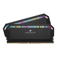 CORSAIR Dominator Platinum RGB - DDR5 - Kit - 32 GB: 2 x 16 GB - DIMM 288-PIN - 5600 MHz / PC5-44800 - CL36 - 1.25 V - ungepuffert - non-ECC - Schwarz