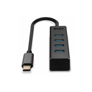 Lindy Hub - 4 x USB 3.2 Gen 2 - Desktop