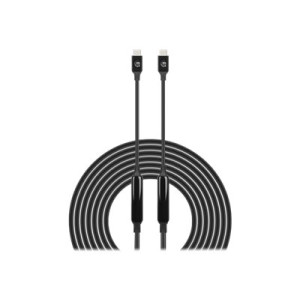 Manhattan USB-C to USB-C Cable, 5m, Active, Male to Male, Black, 10 Gbps (USB 3.2 Gen2 aka USB 3.1)