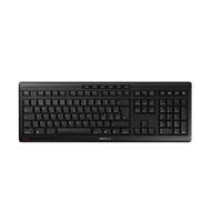 CHERRY STREAM KEYBOARD WIRELESS - Tastatur - kabellos - 2.4 GHz - Tschechisch - Tastenschalter: CHERRY SX - Schwarz