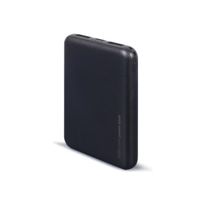 Gembird PB05-02 - Powerbank - 5000 mAh - 10 Watt - 2 A - 2 Ausgabeanschlussstellen (USB) - Schwarz