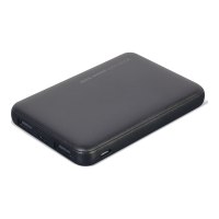 Gembird PB05-02 - Powerbank - 5000 mAh - 10 Watt - 2 A - 2 Ausgabeanschlussstellen (USB) - Schwarz